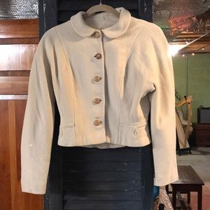Vintage wool short jacket